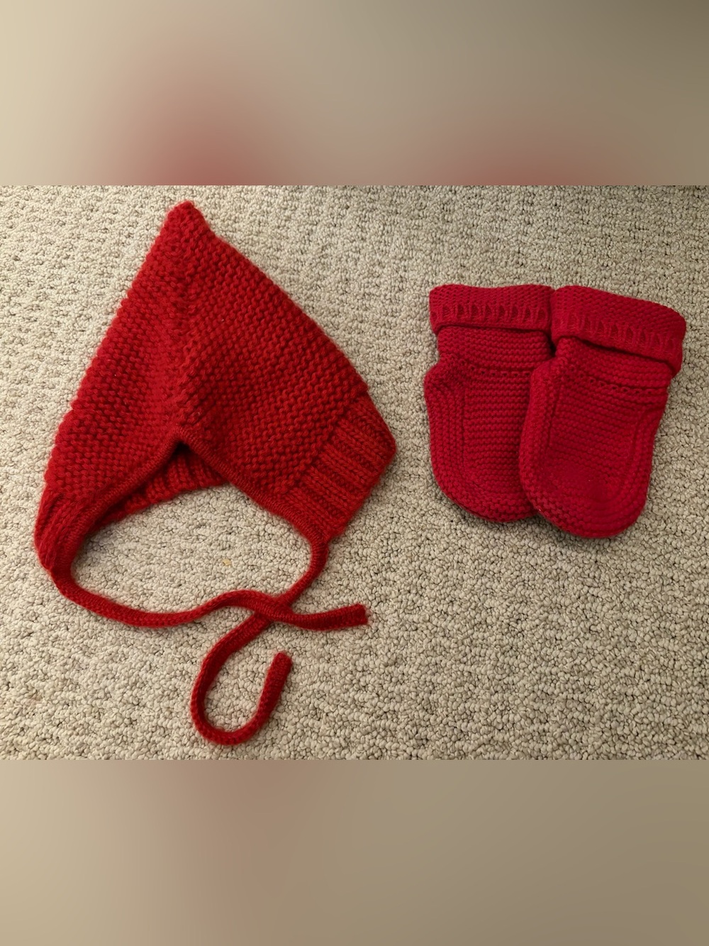 Hanna Andersson Soft Alpaca Bonnet and Sock Slippers